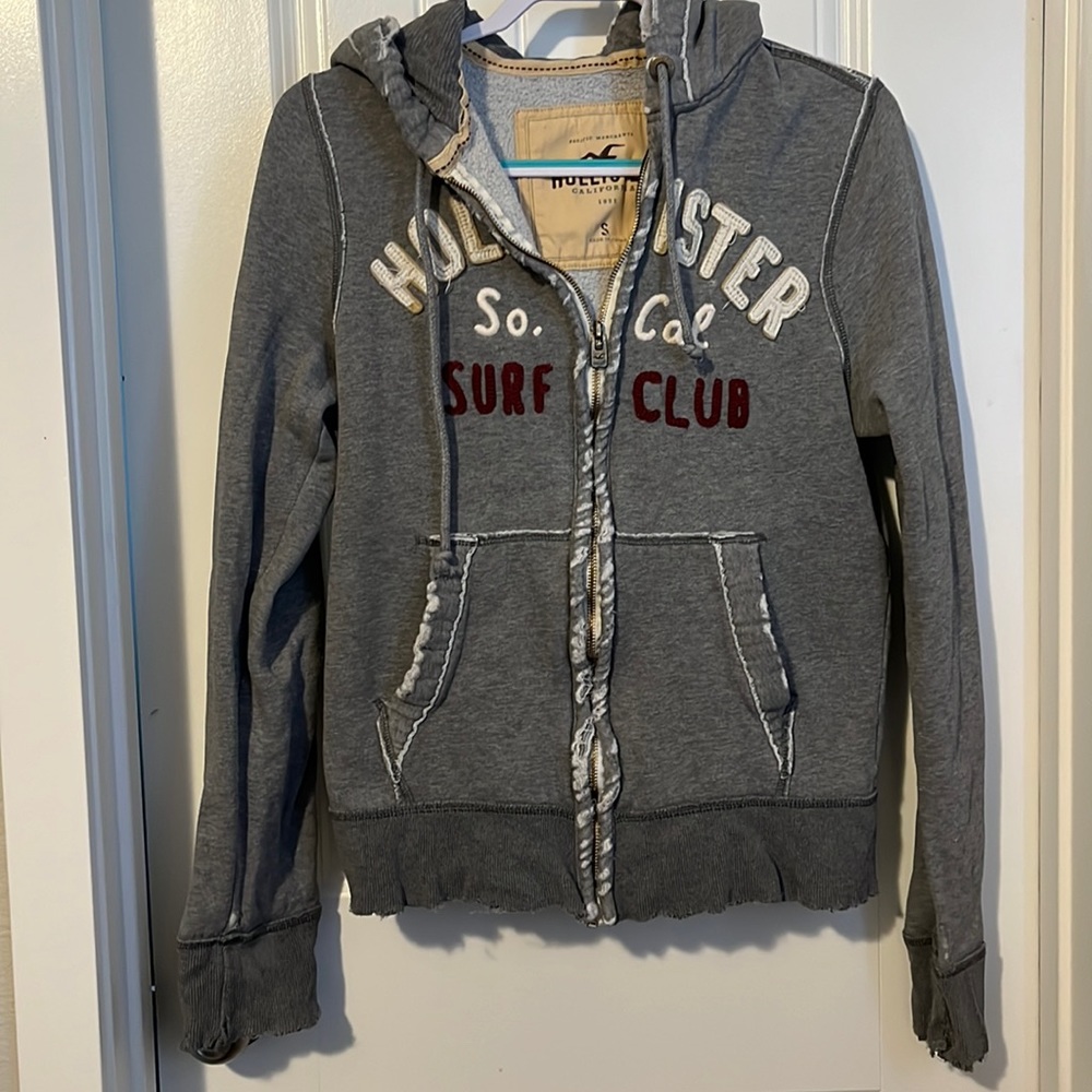 Ladies Hollister Zip Hoodie